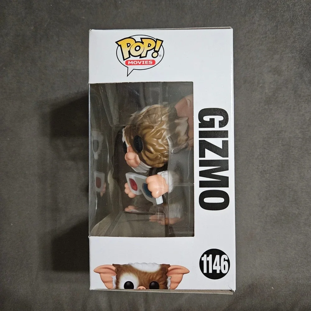 Funko Pop Movies Gremlins Gizmo with 3D Glasses 1146 Vinyl Figure 80s Horror